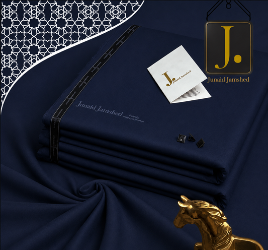 J. Premium Navy Blue Wash & Wear Suit for Men | Allow to Open Parcel