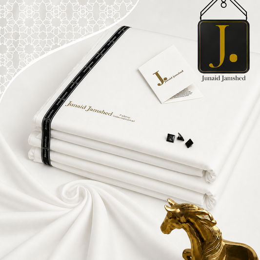 J. Premium off-white Wash & Wear Suit for Men | Allow to Open Parcel