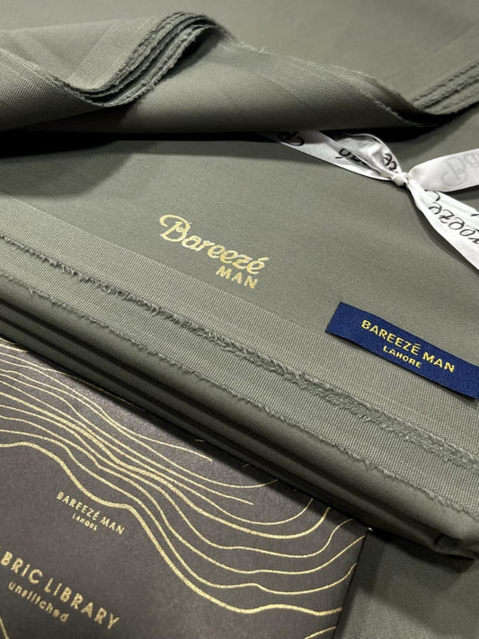 Bareeze Man-Olive Grey-Allow To Open