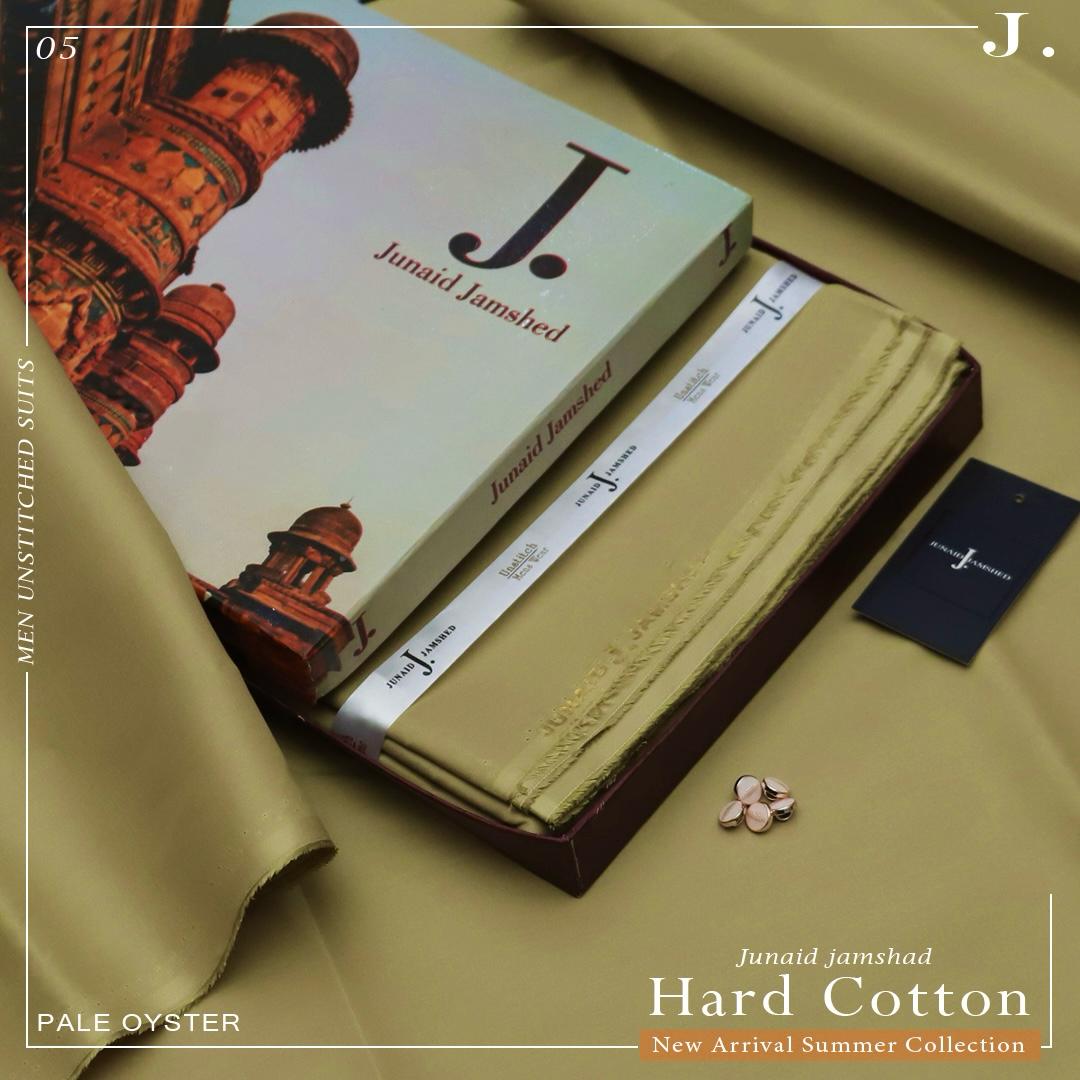 J. 100%Cotton-Pale Oyster-Unstitched Men's Wear | Best For Summer
