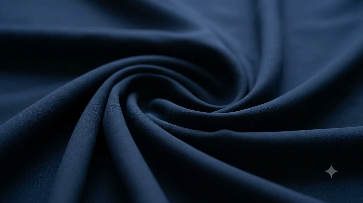 Navy Blue Wash & Wear Fabric| Men's Unstitched Suit