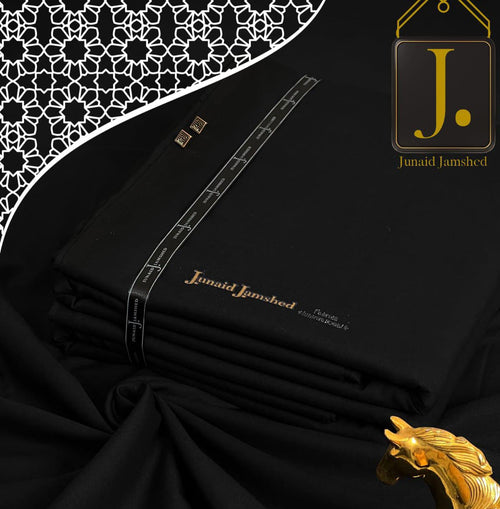 J. Premium Black Wash & Wear Suit for Men | Allow to Open Parcel